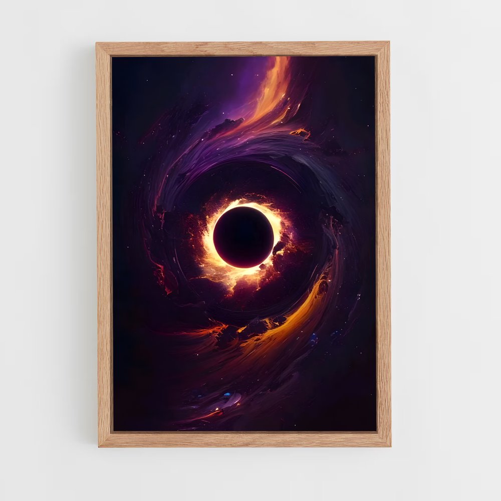 Poster Superbe Galaxie de l'Œil Sombre (vue 4)